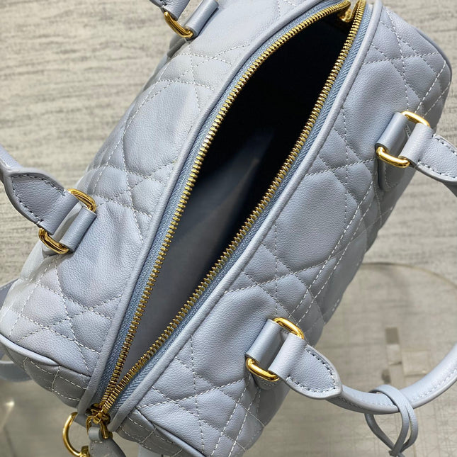 GROOVE 25 BAG IN LIGHT BLUE LAMBSKIN
