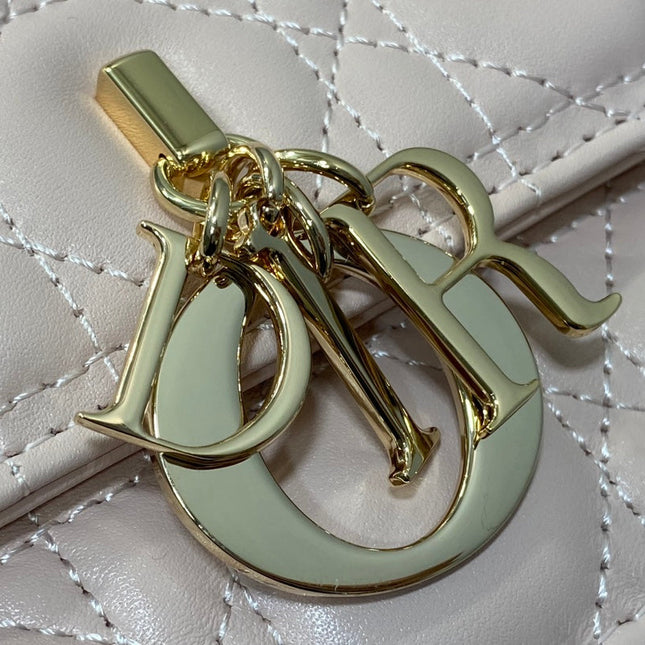 MINI BAG 24 IN LIGHT PINK PATENT CANNAGE CALFSKIN