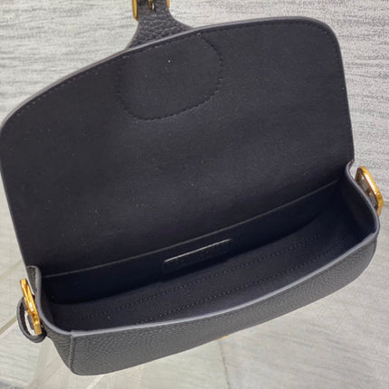 MINI 21 BOBBY BAG IN BLACK LAMBSKIN