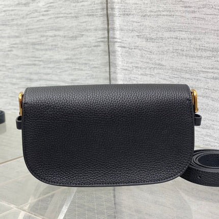 MINI 21 BOBBY BAG IN BLACK LAMBSKIN