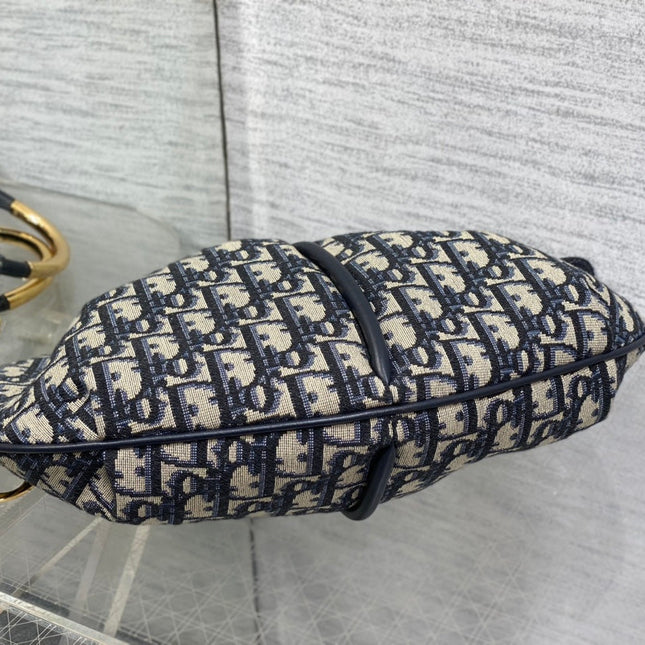 WALK IN PURSE 36 BAG BLUE OBLIQUE JACQUARD