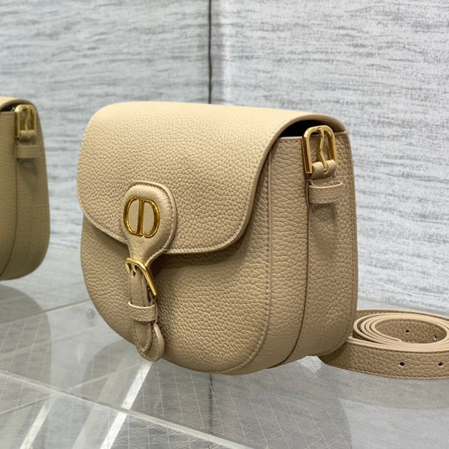 MEDIUM 27 BOBBY BAG IN TAN BEIGE LAMBSKIN