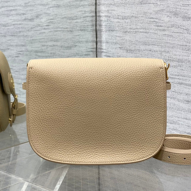 MEDIUM 27 BOBBY BAG IN TAN BEIGE LAMBSKIN