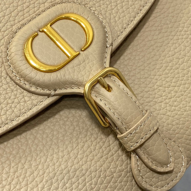 MEDIUM 27 BOBBY BAG IN TAN BEIGE LAMBSKIN