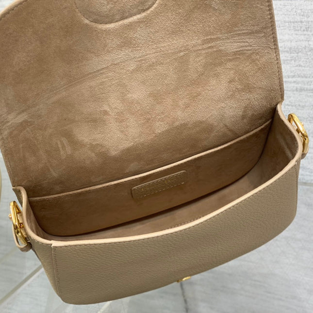 MEDIUM 27 BOBBY BAG IN TAN BEIGE LAMBSKIN