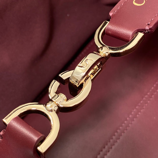 ALWAYS MINI 23 BAG IN BURGUNDY RED MACROCANNAGE CALFSKIN