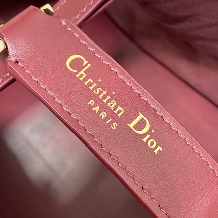 ALWAYS MINI 23 BAG IN BURGUNDY RED MACROCANNAGE CALFSKIN
