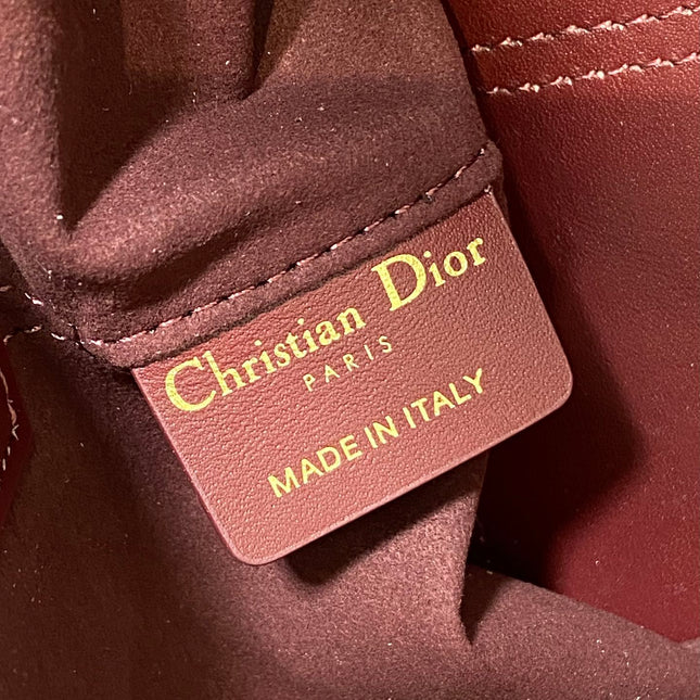 ALWAYS MINI 23 BAG IN BURGUNDY RED MACROCANNAGE CALFSKIN