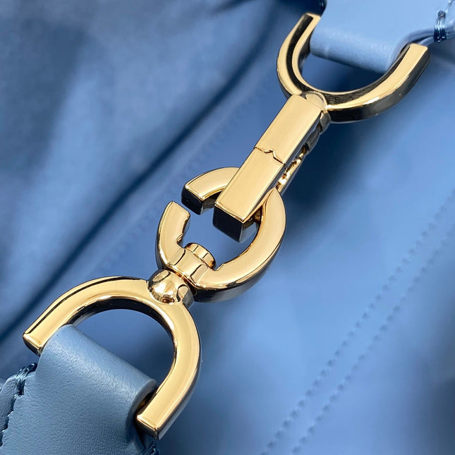 ALWAYS MINI 23 BAG IN AZURE BLUE MACROCANNAGE CALFSKIN