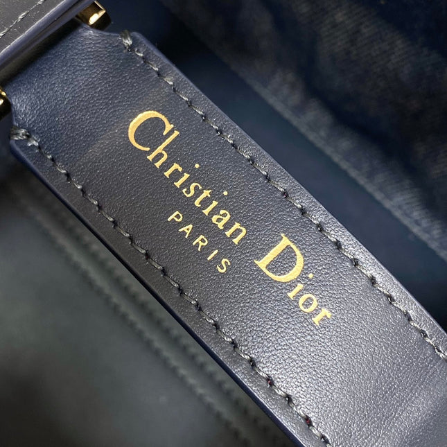 MINI 23 TOUJOURS BAG IN BLUE GRAPHIC CANNAGE DENIM