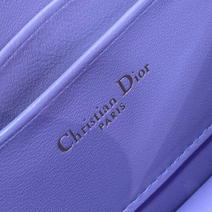MISS CARO MINI BAG 17 IN BABY PURPLE MACROCANNAGE LAMBSKIN