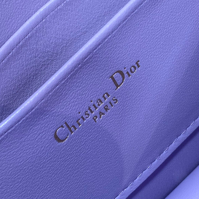 MISS CARO MINI BAG 17 IN BABY PURPLE MACROCANNAGE LAMBSKIN