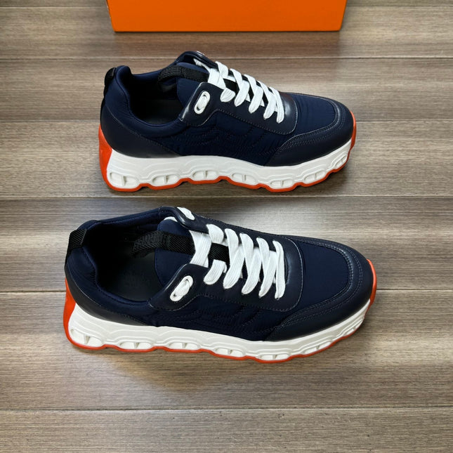 HM IMPULSE SNEAKER DARK BLUE FABRIC