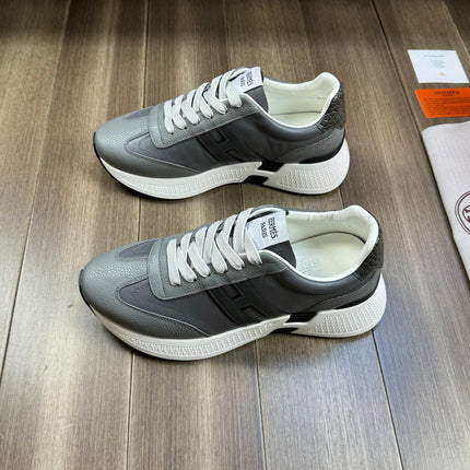 HM TRAIL SNEAKER GRAY CALFSKIN