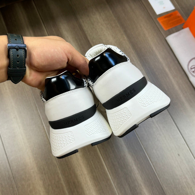 HM PRINTED SNEAKER WHITE TOTEM FABRIC