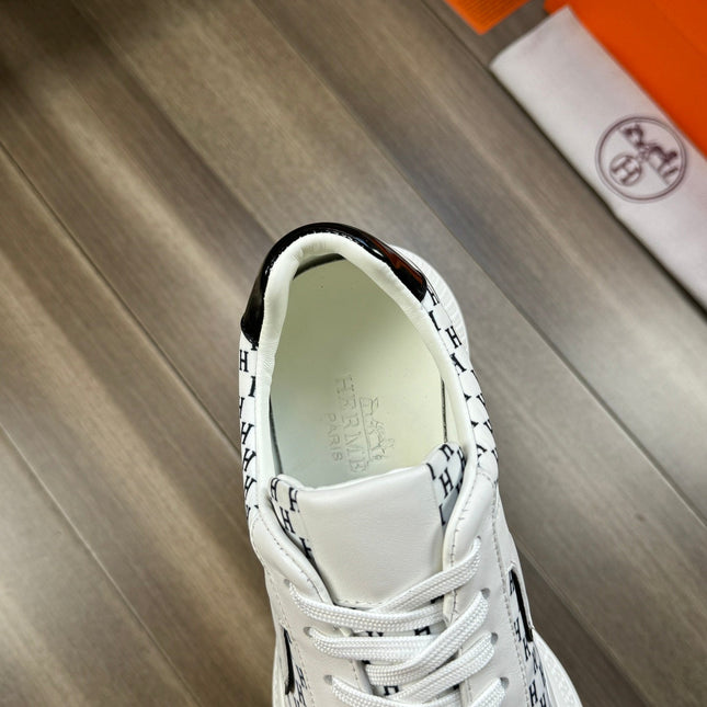 HM PRINTED SNEAKER WHITE TOTEM FABRIC