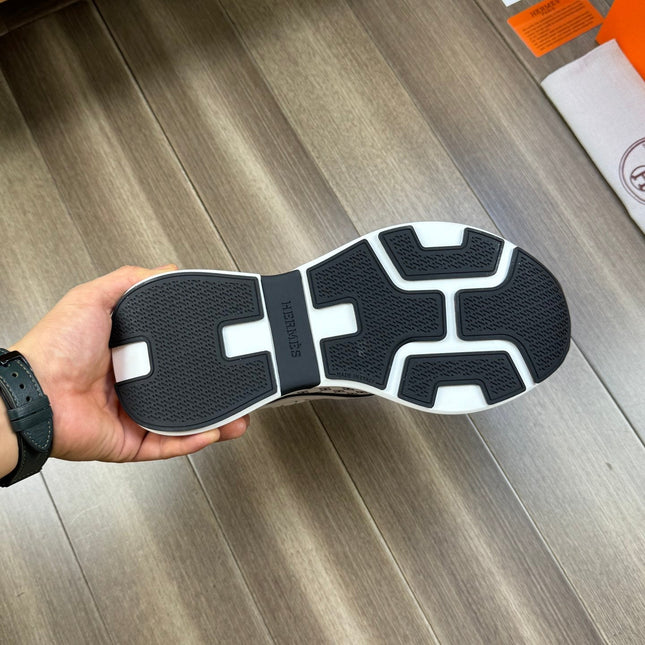 HM PRINTED SNEAKER WHITE TOTEM FABRIC