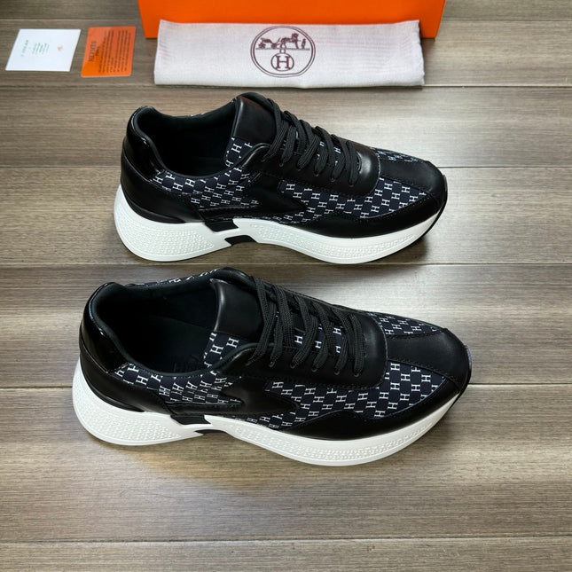 HM PRINTED SNEAKER BLACK TOTEM FABRIC