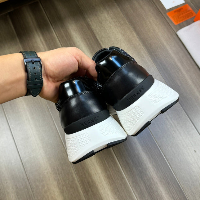 HM PRINTED SNEAKER BLACK TOTEM FABRIC