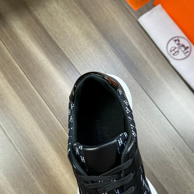 HM PRINTED SNEAKER BLACK TOTEM FABRIC