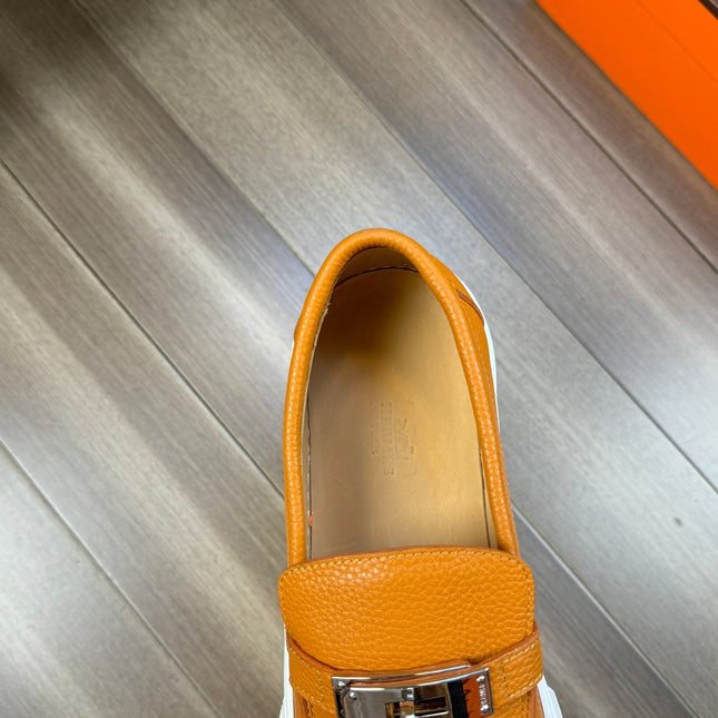 HM GAME SLIP-ON SNEAKER BRONZE CALFSKIN