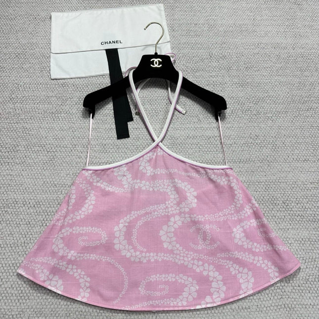 CHANEL HALTER-NECK TOP STYLE 89