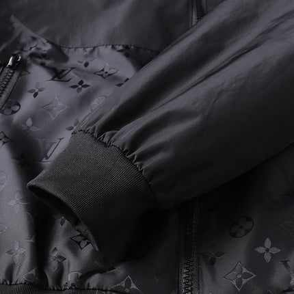 LV BLACK HOODED JACKET 239041