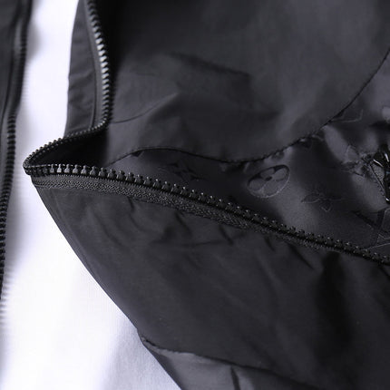 LV BLACK HOODED JACKET 239041