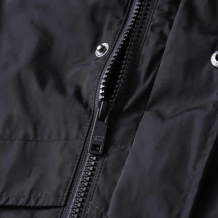 LV HOODED JACKET BLACK MONOGRAM 239039