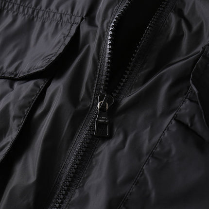 LV HOODED JACKET BLACK 239040
