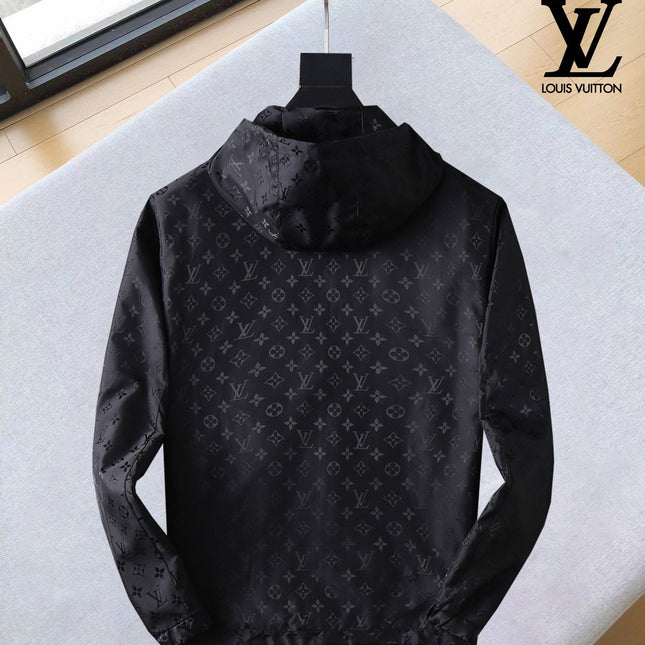 LV BLACK MONOGRAM JACKET 239043