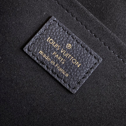 LV 25S BABYLONE TOTE GM BAG 37 IN BLACK CALFSKIN GOLD HARDWARE