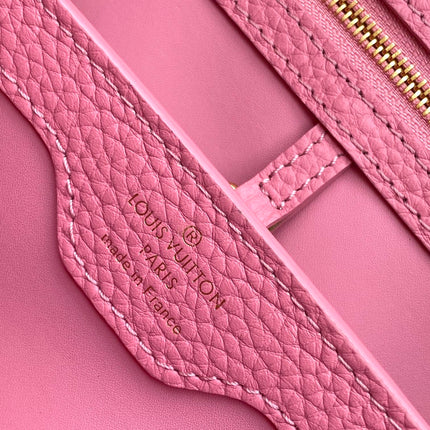 CAPUCINES MINI 21 IN MARSHMALLOW PINK TAURILLON GOLD HARDWARE