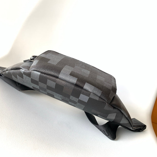 LV 25S ORIGINAL DYNAMIC BUMBAG 30 IN CANVAS DAMOFLAGE BLACK