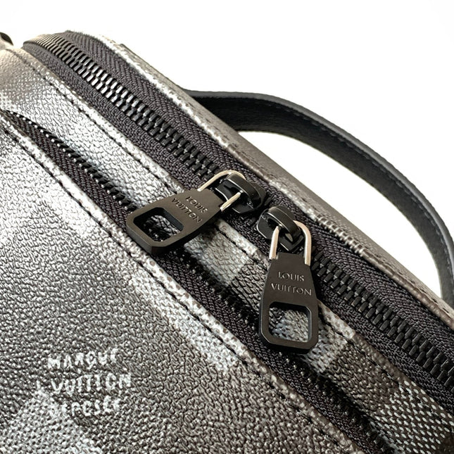 LV 25S ORIGINAL DYNAMIC BUMBAG 30 IN CANVAS DAMOFLAGE BLACK