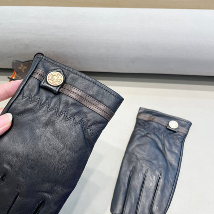 GLOVES IN BLACK SHEEPSKIN 352031