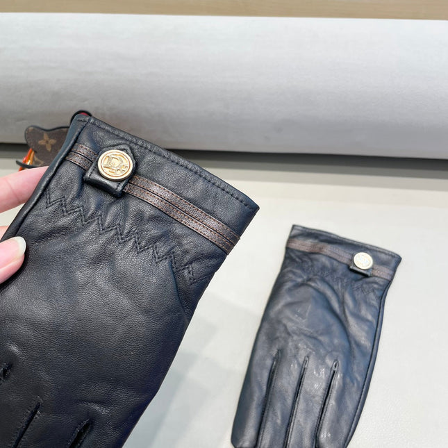 GLOVES IN BLACK SHEEPSKIN 352031