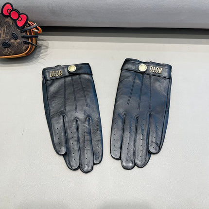 GLOVES IN BLACK LAMBSKIN 352037
