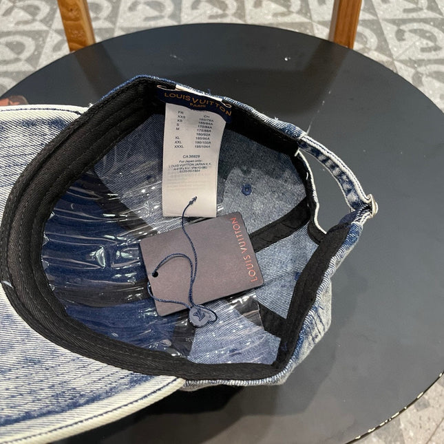 BASEBALL CAP IN LIGHT BLUE DENIM 404845