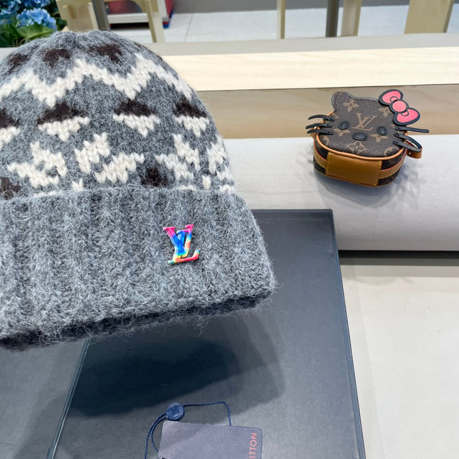 WINDPROOF WOOLEN HAT COLORFUL 406924