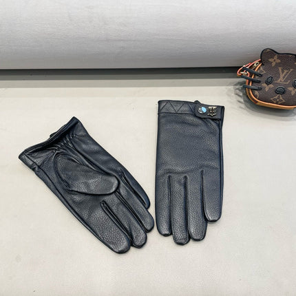 GLOVES IN BLACK LAMBSKIN 441793