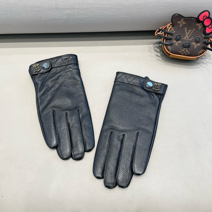 GLOVES IN BLACK LAMBSKIN 441793