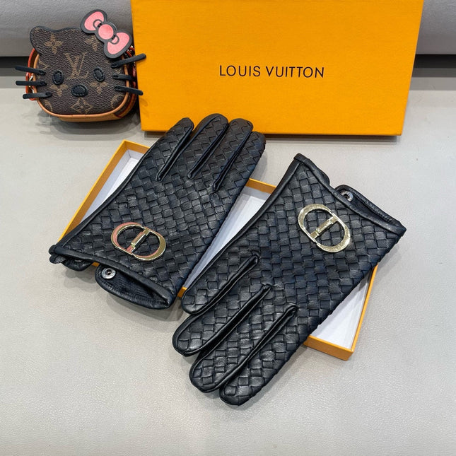 GLOVES IN BLACK LAMBSKIN 454561