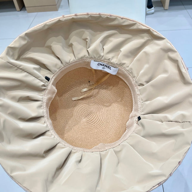 WIDE BRIM HAT IN BROWN STRAW 673032