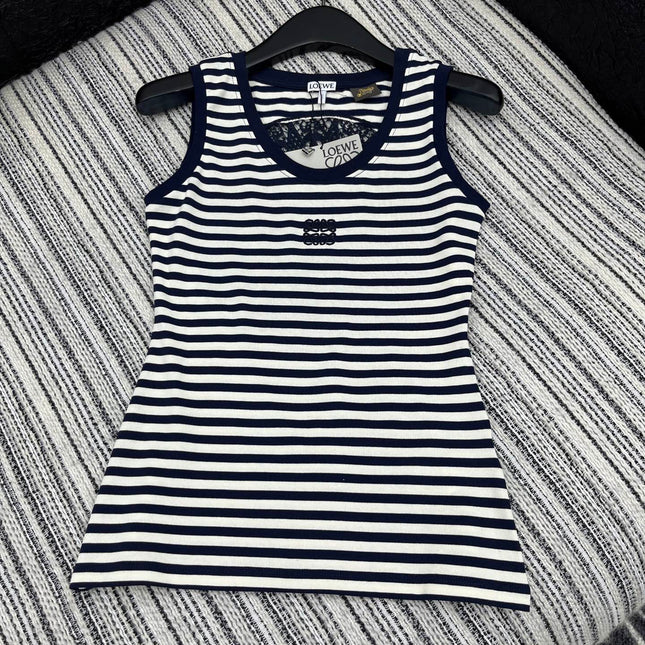 SLEEVELESS TOP WITH RAISED EMBROIDERY AND CREW NECK 267982