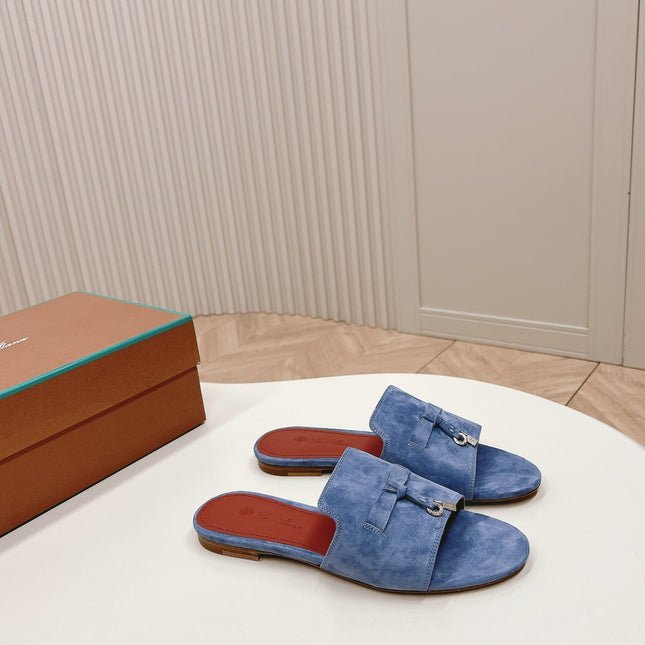 LP SUMMER CHARMS SANDALS IN AEGEAN SUEDE