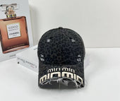 Leopard print dark grey