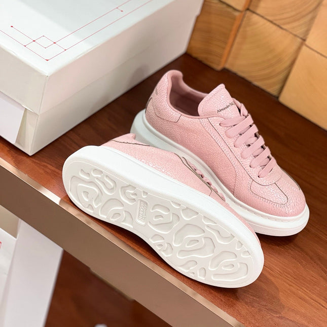 OVERSIZED SNEAKERS IN PINK CALFSKIN
