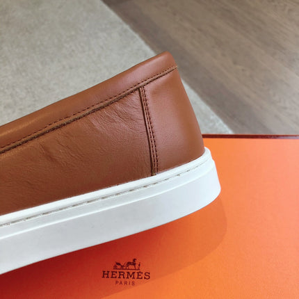 HM GAME SLIP-ON SNEAKER SIENNA WITH TASSEL CALFSKIN
