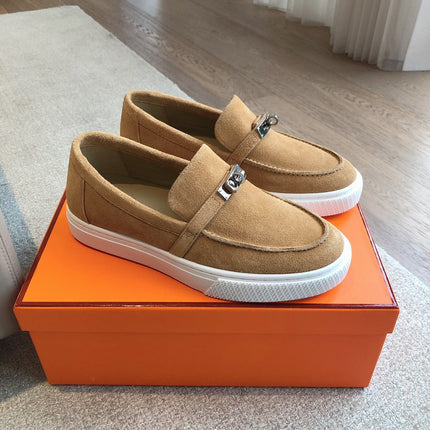 GAME SLIP-ON SNEAKER CARAMEL SUEDE